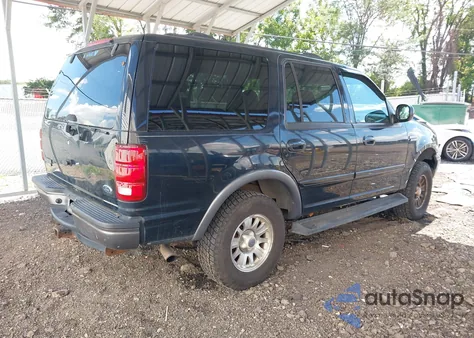 2001 Ford Expedition Xlt из США, поврежденный, VIN 1FMRU16W71LA90885